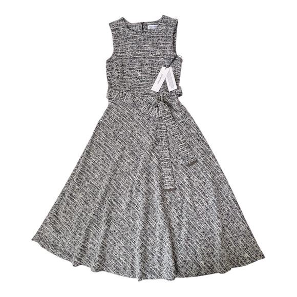 linen winter dress Blue Viking Dress - Linen main image 0